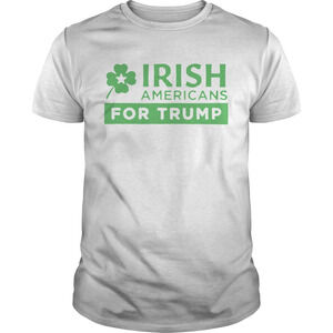 Irish Americans For Trump Shirt